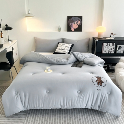 91家纺网 家纺一手货源 找家纺 （总）寐居 2023新款A类云柔棉被芯-烫画