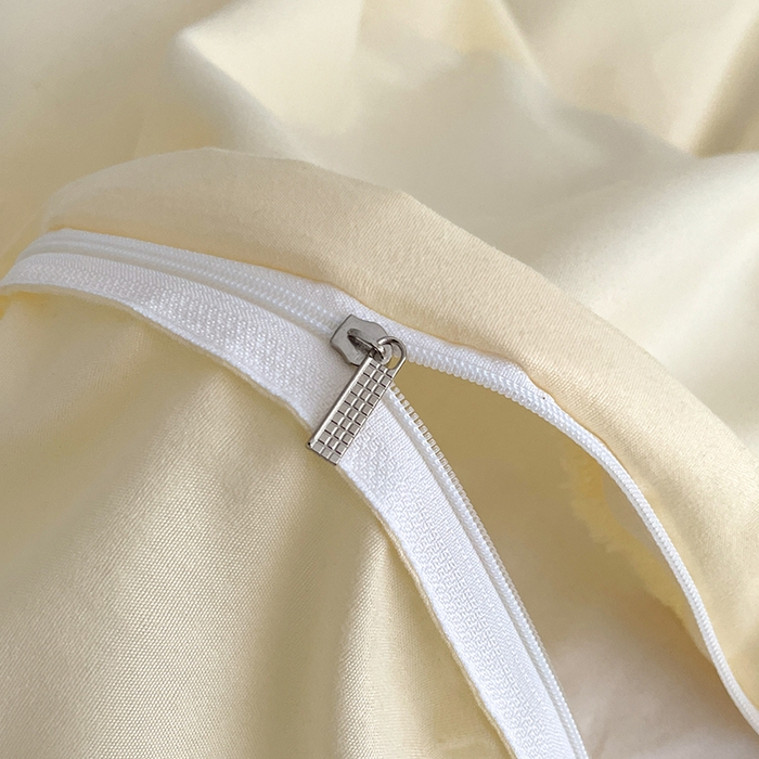 91家纺网 家纺一手货源 找家纺 贝拉梦2023新款个性撞色混搭亲肤棉四件套 芝士布鲁蓝