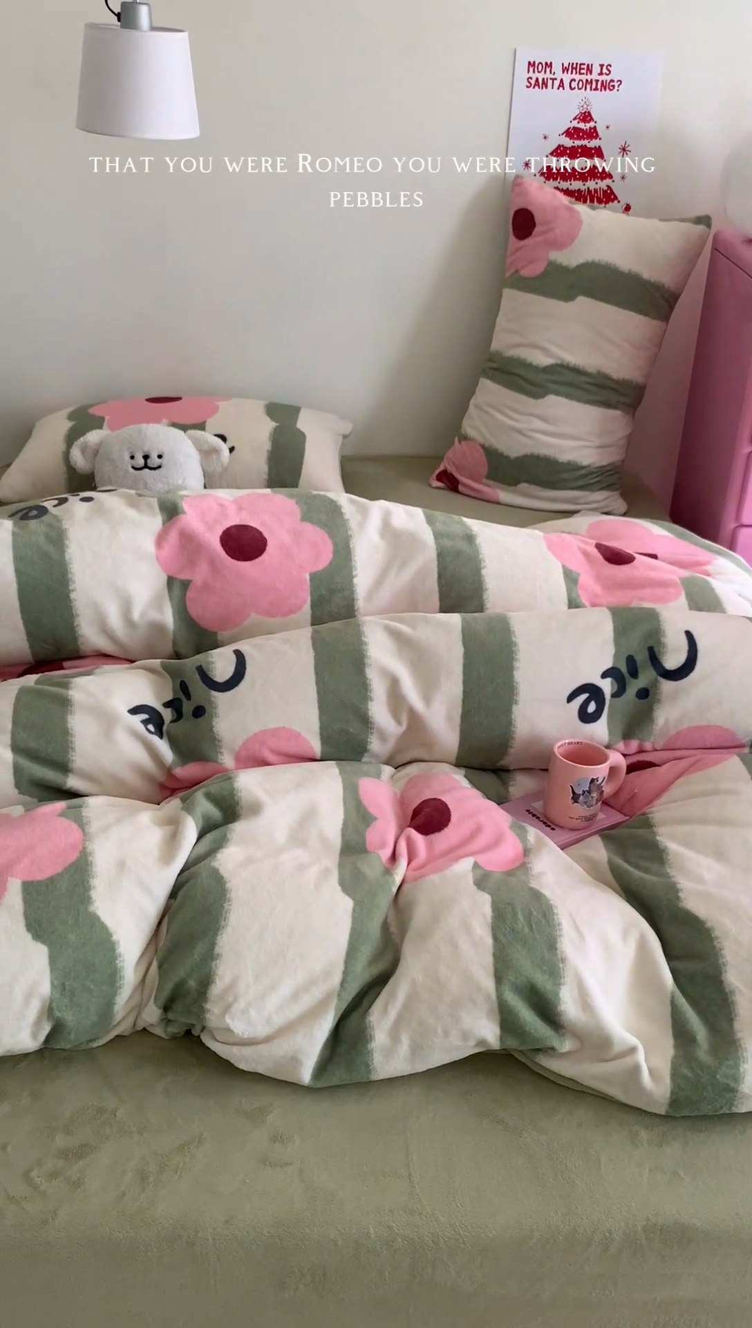 91家纺网 家纺一手货源 找家纺 星期八 2023新款210g双面牛奶绒印花四件套 花花