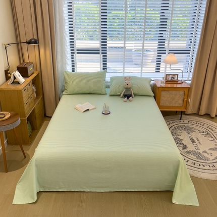 91家纺网 家纺一手货源 找家纺 芃成家纺 2023磨毛单床单流年 绿