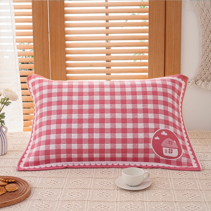 91家纺网 家纺一手货源 找家纺 （总）朴尔家纺-毛巾被 2023新款全棉加厚三层纱布枕巾