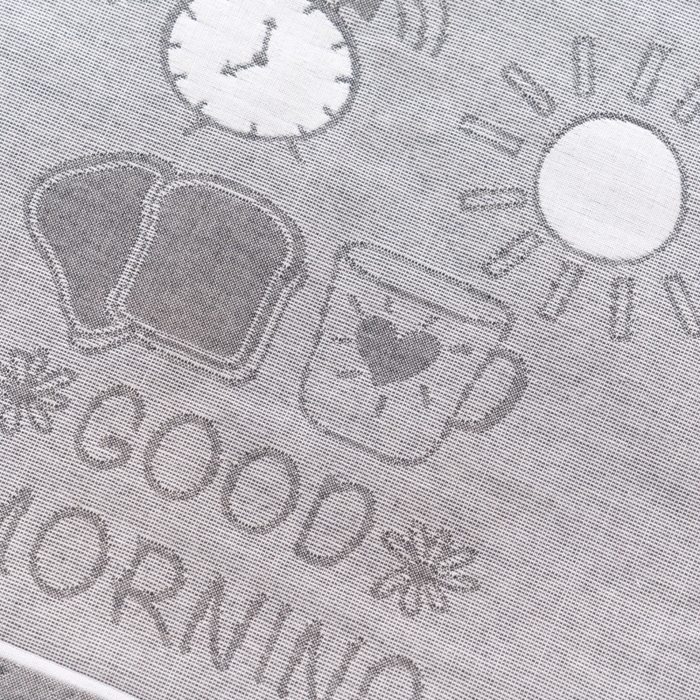 91家纺网 家纺一手货源 找家纺 朴尔家纺-毛巾被 2023新款特惠混纺棉质三层纱布独版AB面枕巾 早安灰