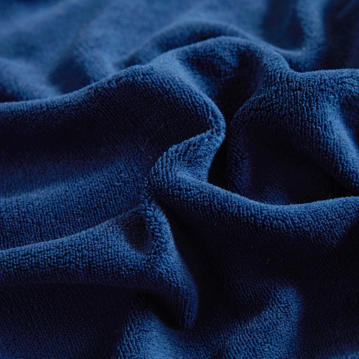 91家纺网 家纺一手货源 找家纺 虹星家纺 2023新款牛奶绒夹棉床裙套件清新系列-床裙款四件套 清新-藏青