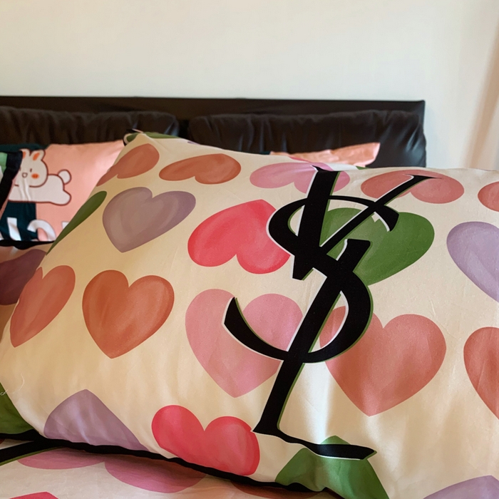 91家纺网 家纺一手货源 找家纺 （总）花沐 2023新款ab版纯棉数码四件套