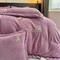 91家纺网 家纺一手货源 找家纺 傲丝度 2023新款牛奶绒四件套-香水爱的味道 腾紫
