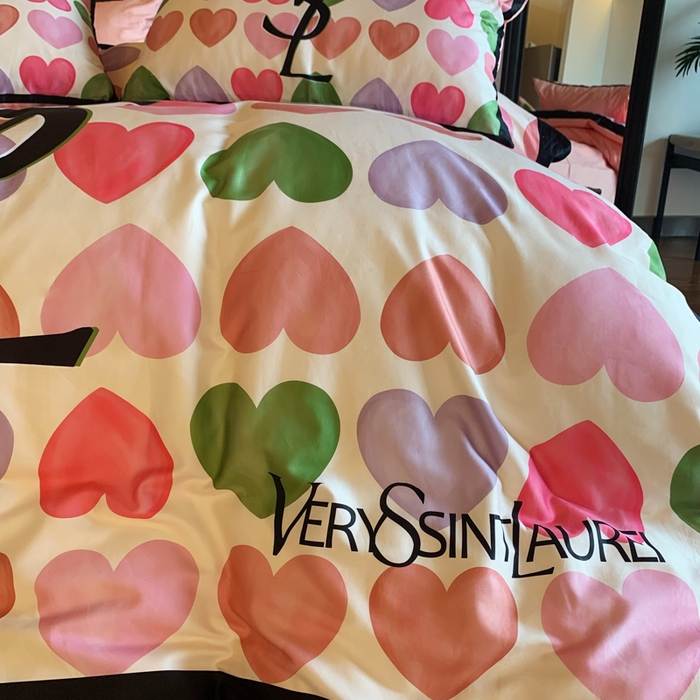 91家纺网 家纺一手货源 找家纺 （总）花沐 2023新款ab版纯棉数码四件套