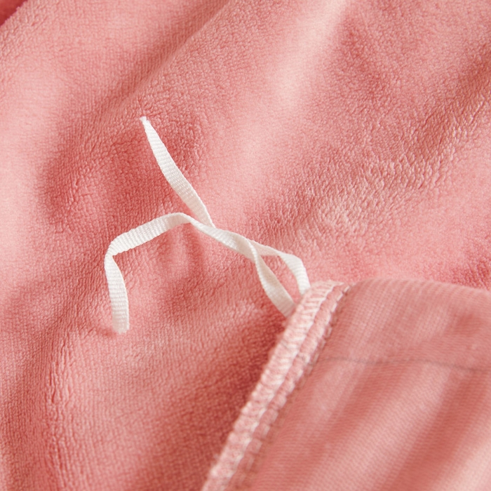 91家纺网 家纺一手货源 找家纺 虹星家纺 2023新款牛奶绒夹棉床裙套件清新系列-床裙款四件套 清新-梅粉