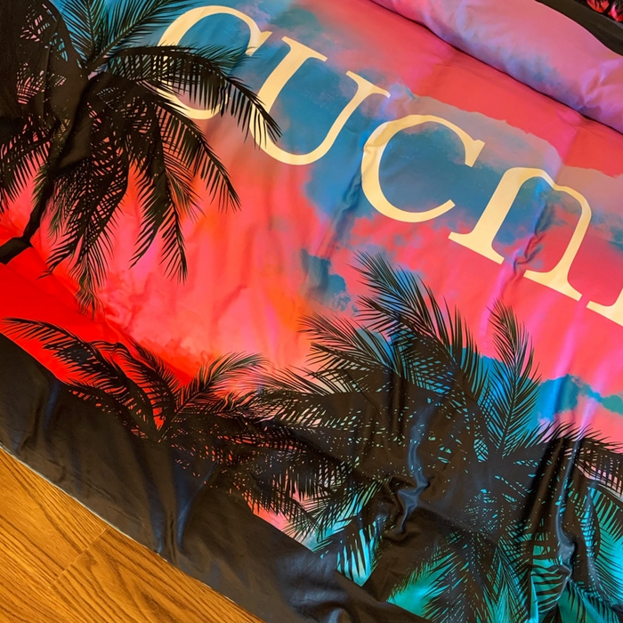 91家纺网 家纺一手货源 找家纺 花沐 2023新款ab版纯棉数码四件套 小魔仙堡