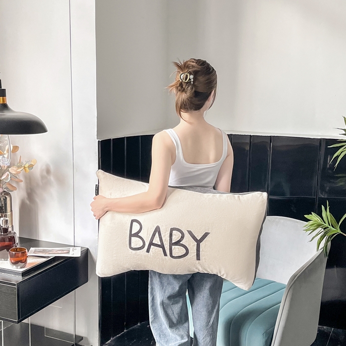 91家纺网 家纺一手货源 找家纺 （总）潮邦创意家居 2025新款ins数码大版印花牛奶绒枕套单人枕