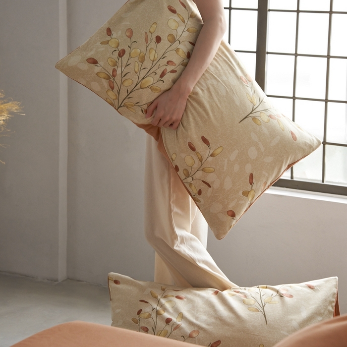 91家纺网 家纺一手货源 找家纺 时年2023新款全棉磨毛印花系列套件-花卉风格 语芊