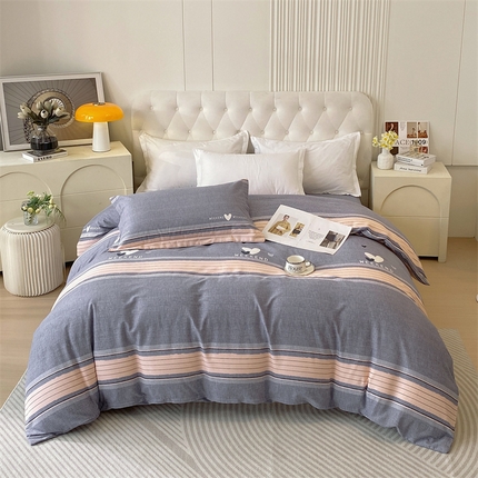 91家纺网 家纺一手货源 找家纺 （总）凯磊家纺 新款加厚磨毛印花系列单被套