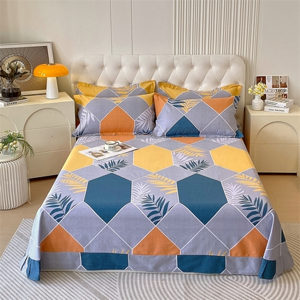 91家纺网 家纺一手货源 找家纺 （总）凯磊家纺 新款加厚磨毛印花系列单床单