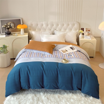 91家纺网 家纺一手货源 找家纺 （总）凯磊家纺 新款加厚磨毛印花系列单被套