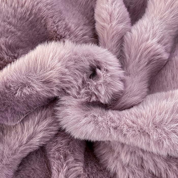 91家纺网 家纺一手货源 找家纺 澳梵家居 2023舒芙蕾印花兔兔绒牛奶绒四件套 舒芙蕾-纯紫