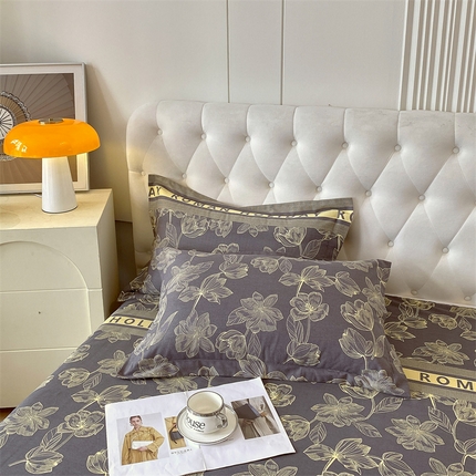 91家纺网 家纺一手货源 找家纺 （总）凯磊家纺 新款加厚磨毛印花系列单枕套