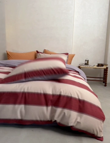 91家纺网 家纺一手货源 找家纺 时年2023新款全棉磨毛印花系列套件-简约风格 梦颖