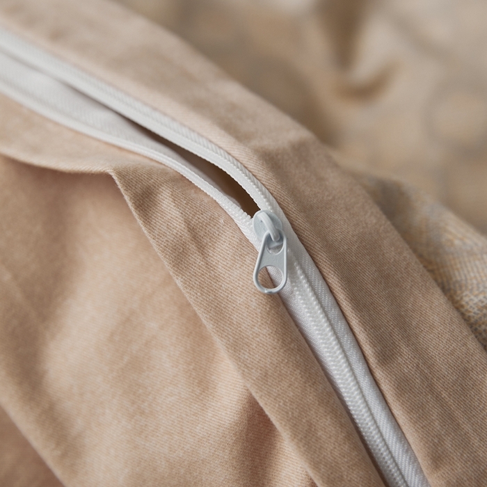 91家纺网 家纺一手货源 找家纺 时年家纺 2023 全棉磨毛飞边工艺款 研悦-桔