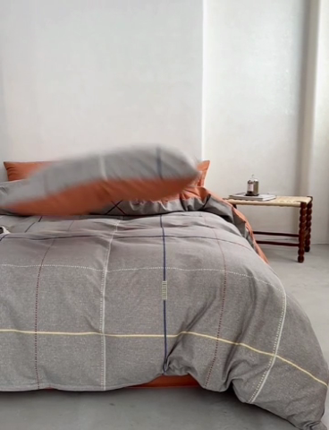 91家纺网 家纺一手货源 找家纺 （总）时年2023新款全棉磨毛印花系列套件-简约风格