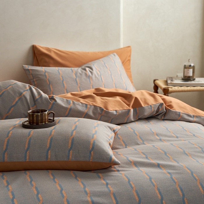 91家纺网 家纺一手货源 找家纺 时年2023新款全棉磨毛印花系列套件-简约风格 予希