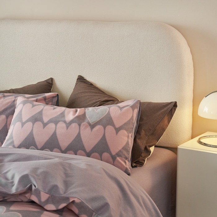 91家纺网 家纺一手货源 找家纺 时年2023新款全棉磨毛印花系列套件-简约风格 欣恬