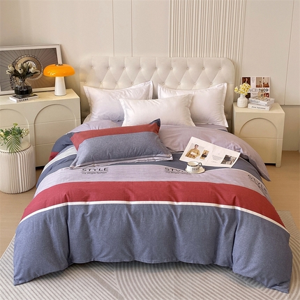 91家纺网 家纺一手货源 找家纺 （总）凯磊家纺 新款加厚磨毛印花系列单被套