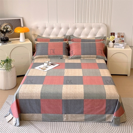 91家纺网 家纺一手货源 找家纺 （总）凯磊家纺 新款加厚磨毛印花系列单床单