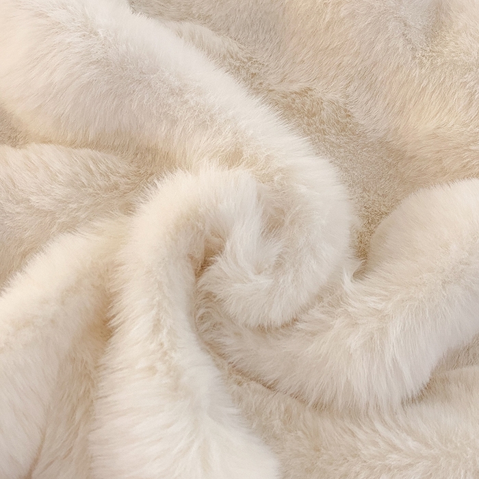 91家纺网 家纺一手货源 找家纺 澳梵家居 2023舒芙蕾印花兔兔绒牛奶绒四件套 舒芙蕾-香芋紫白