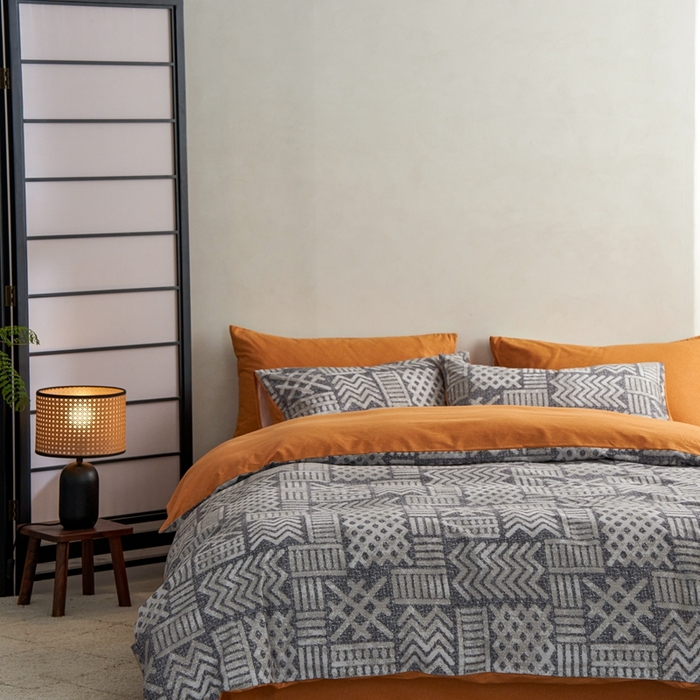 91家纺网 家纺一手货源 找家纺 时年2023新款全棉磨毛印花系列套件-简约风格 雅茗