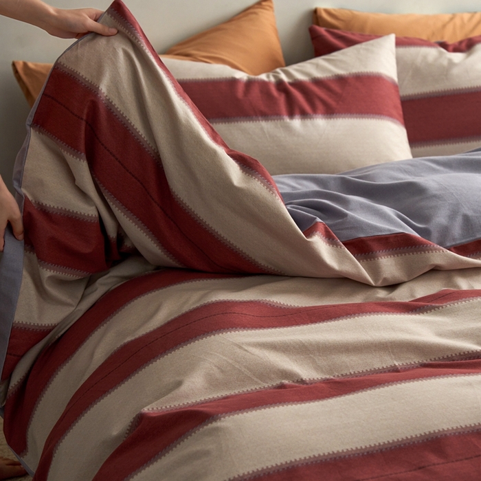 91家纺网 家纺一手货源 找家纺 时年2023新款全棉磨毛印花系列套件-简约风格 梦颖