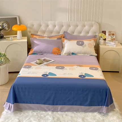 91家纺网 家纺一手货源 找家纺 （总）凯磊家纺 新款加厚磨毛印花系列单床单