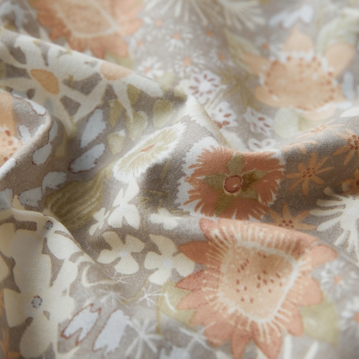 91家纺网 家纺一手货源 找家纺 时年2023新款全棉磨毛印花系列套件-花卉风格 秋月