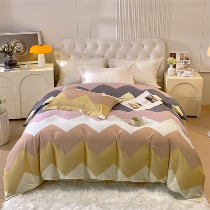 91家纺网 家纺一手货源 找家纺 （总）凯磊家纺 新款加厚磨毛印花系列单被套