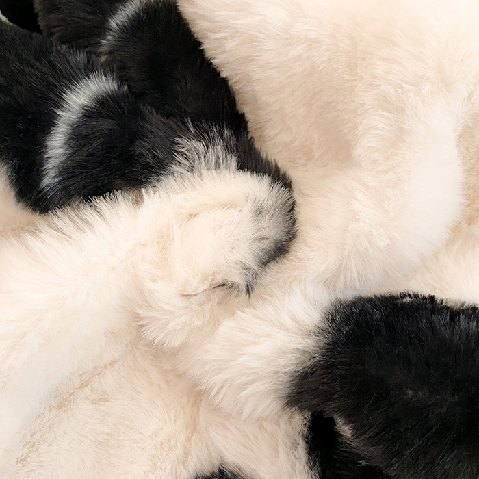 91家纺网 家纺一手货源 找家纺 澳梵家居 2023舒芙蕾印花兔兔绒牛奶绒四件套 锦瑟年华