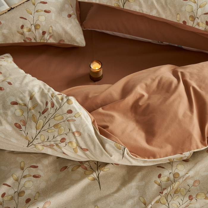 91家纺网 家纺一手货源 找家纺 时年2023新款全棉磨毛印花系列套件-花卉风格 语芊