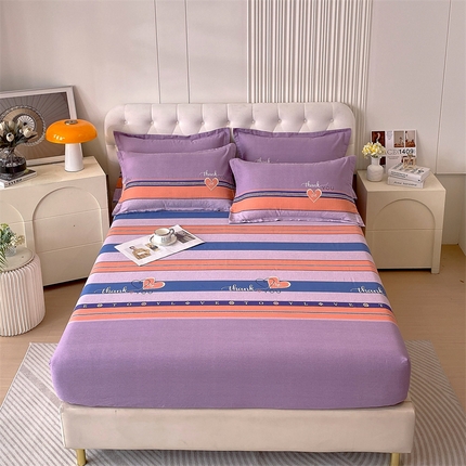 91家纺网 家纺一手货源 找家纺 （总）凯磊家纺 新款加厚磨毛印花系列单床笠