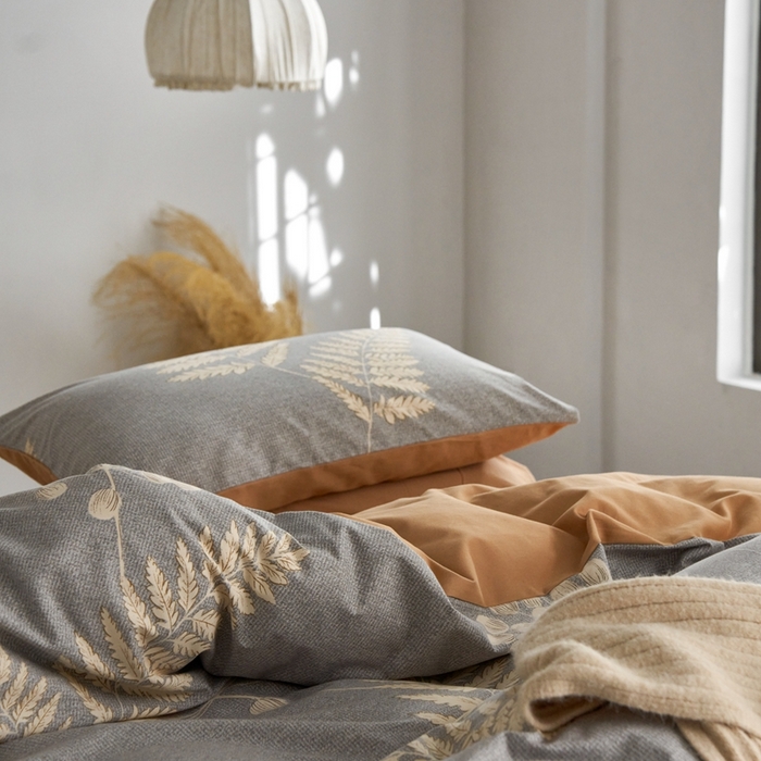 91家纺网 家纺一手货源 找家纺 时年2023新款全棉磨毛印花系列套件-花卉风格 语诺