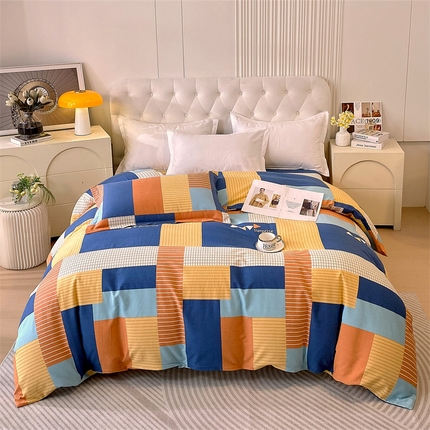 91家纺网 家纺一手货源 找家纺 （总）凯磊家纺 新款加厚磨毛印花系列单被套