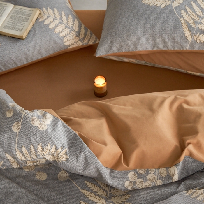 91家纺网 家纺一手货源 找家纺 时年2023新款全棉磨毛印花系列套件-花卉风格 语诺