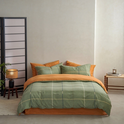 91家纺网 家纺一手货源 找家纺 （总）时年2023新款全棉磨毛印花系列套件-简约风格