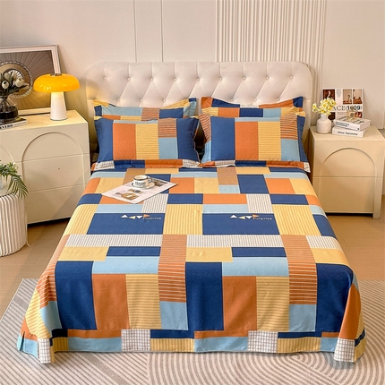 91家纺网 家纺一手货源 找家纺 （总）凯磊家纺 新款加厚磨毛印花系列单床单