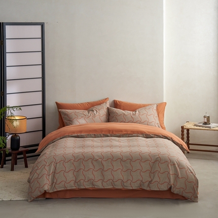 时年2023新款全棉磨毛印花系列套件-简约风格 音俏