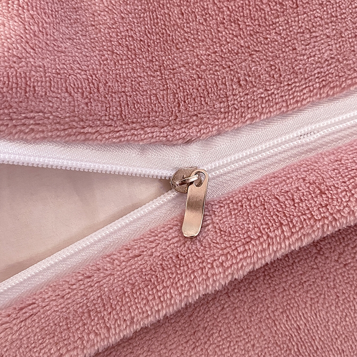 91家纺网 家纺一手货源 找家纺 澳梵家居 2023舒芙蕾印花兔兔绒牛奶绒四件套 舒芙蕾-豆沙红