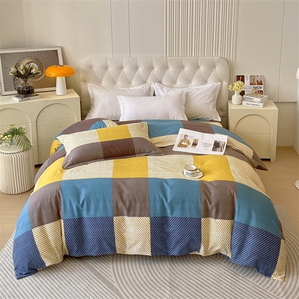 91家纺网 家纺一手货源 找家纺 （总）凯磊家纺 新款加厚磨毛印花系列单被套