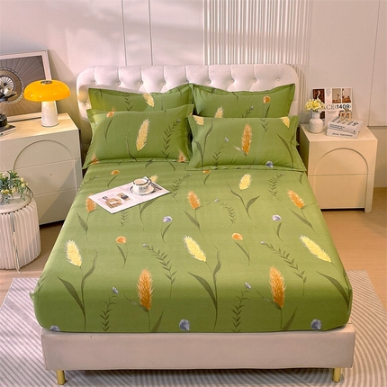 91家纺网 家纺一手货源 找家纺 （总）凯磊家纺 新款加厚磨毛印花系列单床笠