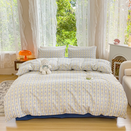 91家纺网 家纺一手货源 找家纺 （总）感遇家纺 2023新款全棉印花四件套