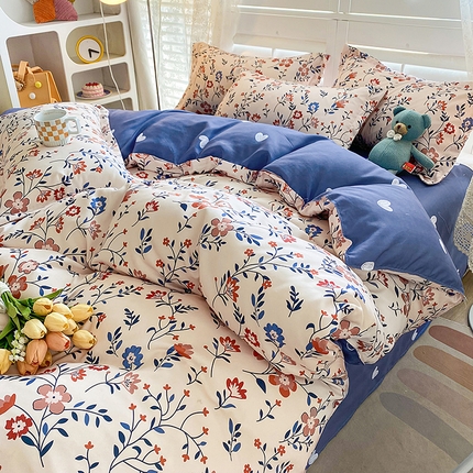 91家纺网 家纺一手货源 找家纺 （总）卡斯诺 2025新款植物羊绒磨毛四件套