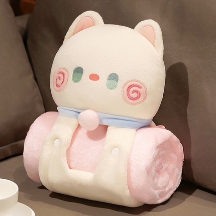 91家纺网 家纺一手货源 找家纺 （总）仟亿莱 2023新款抱抱猫立体卷毯