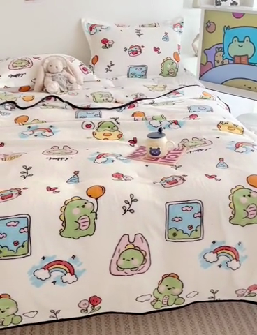 91家纺网 家纺一手货源 找家纺 （总）寐居家纺 2023新款双面牛奶绒毛毯