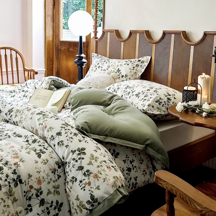 91家纺网 家纺一手货源 找家纺 米菲 2023新款印花小竺棉冬被春秋被被子被芯 春华秋实