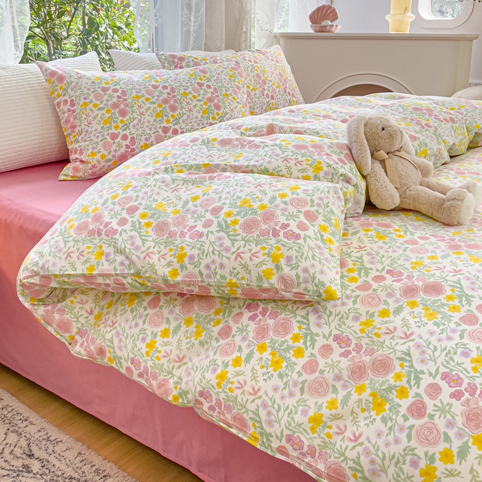 91家纺网 家纺一手货源 找家纺 （总）感遇家纺 2023新款全棉印花四件套